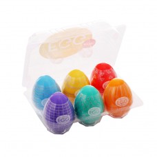 Rainbow Tenga Eggs Silicone Artificial Pocket Pussy